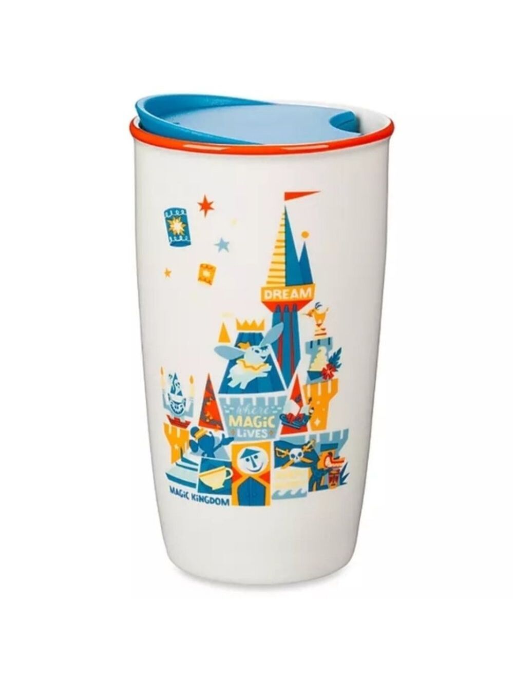 Disney Starbucks Magic Kingdom Ceramic Tumbler - Picture 2 of 12